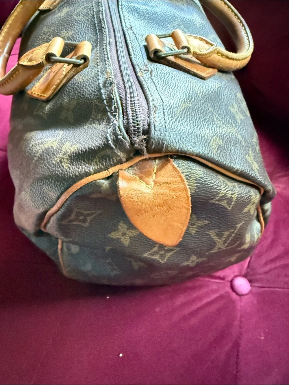 Vintage Louis Vuitton - Speedy 30 Handbag - Monogram Brown